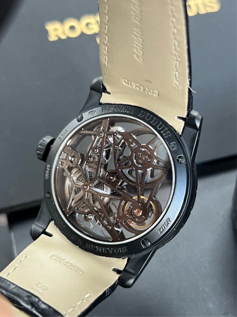 roger dubuis 羅傑杜彼 王者系列 RDDBEX0473 (鏤空迷注意 全套)