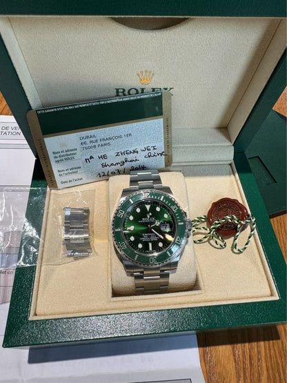 Rolex 116610LV-0002 116610 (全套 最佳版本)