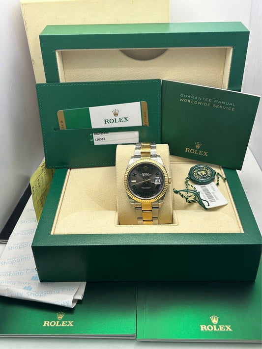 20年 溫布頓面 間金 Rolex 126333