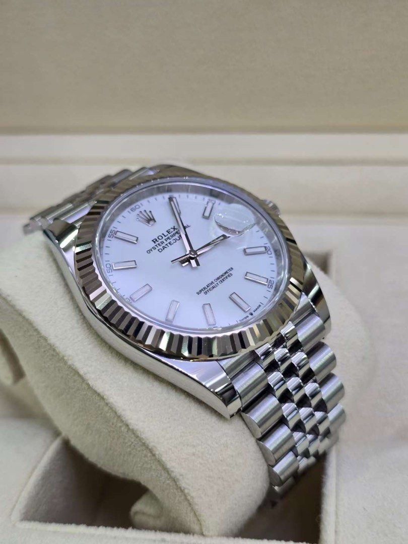 Rolex 126634-0010 126634 (罕有雪山白)