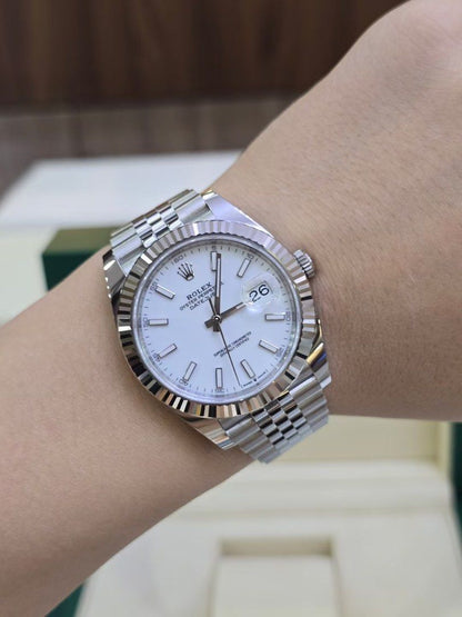 Rolex 126634-0010 126634 (罕有雪山白)