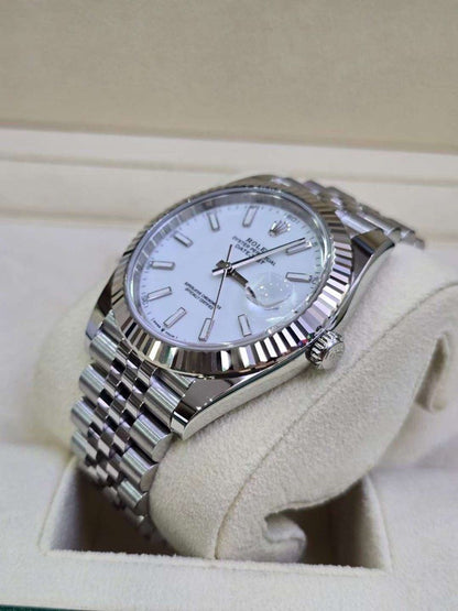 Rolex 126634-0010 126634 (罕有雪山白)