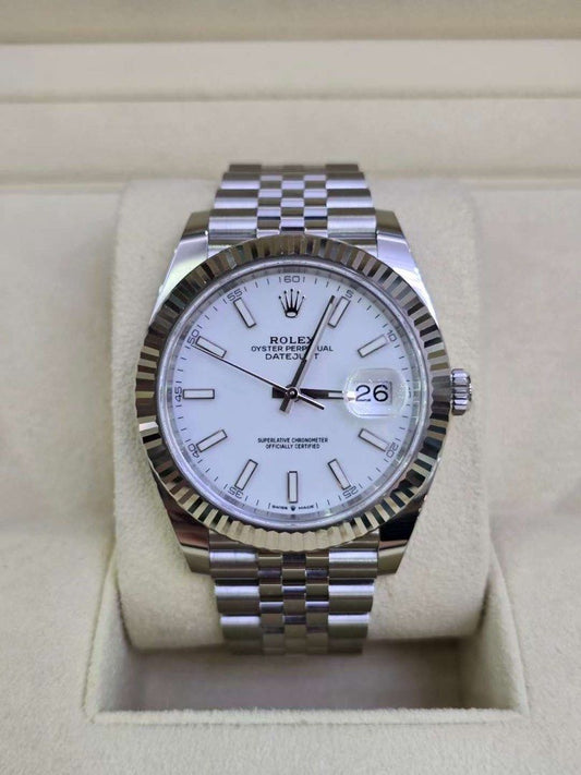 Rolex 126634-0010 126634 (罕有雪山白)
