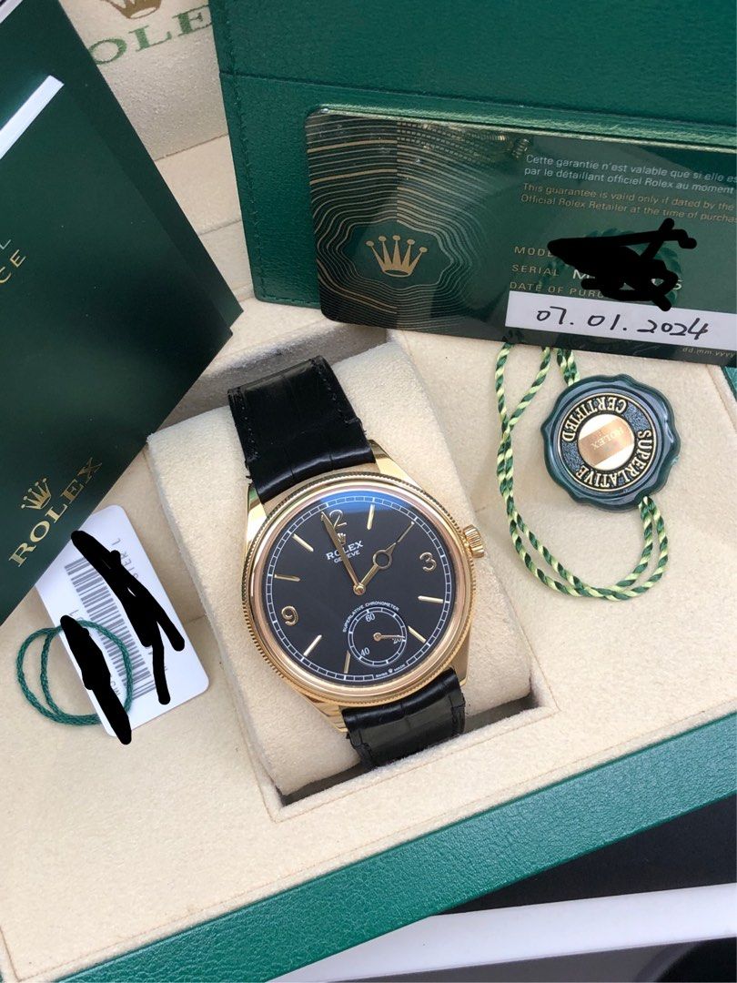 Rolex 52508 黃金 正裝錶 (做透底啦大哥)