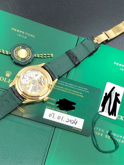 Rolex 52508 黃金 正裝錶 (做透底啦大哥)