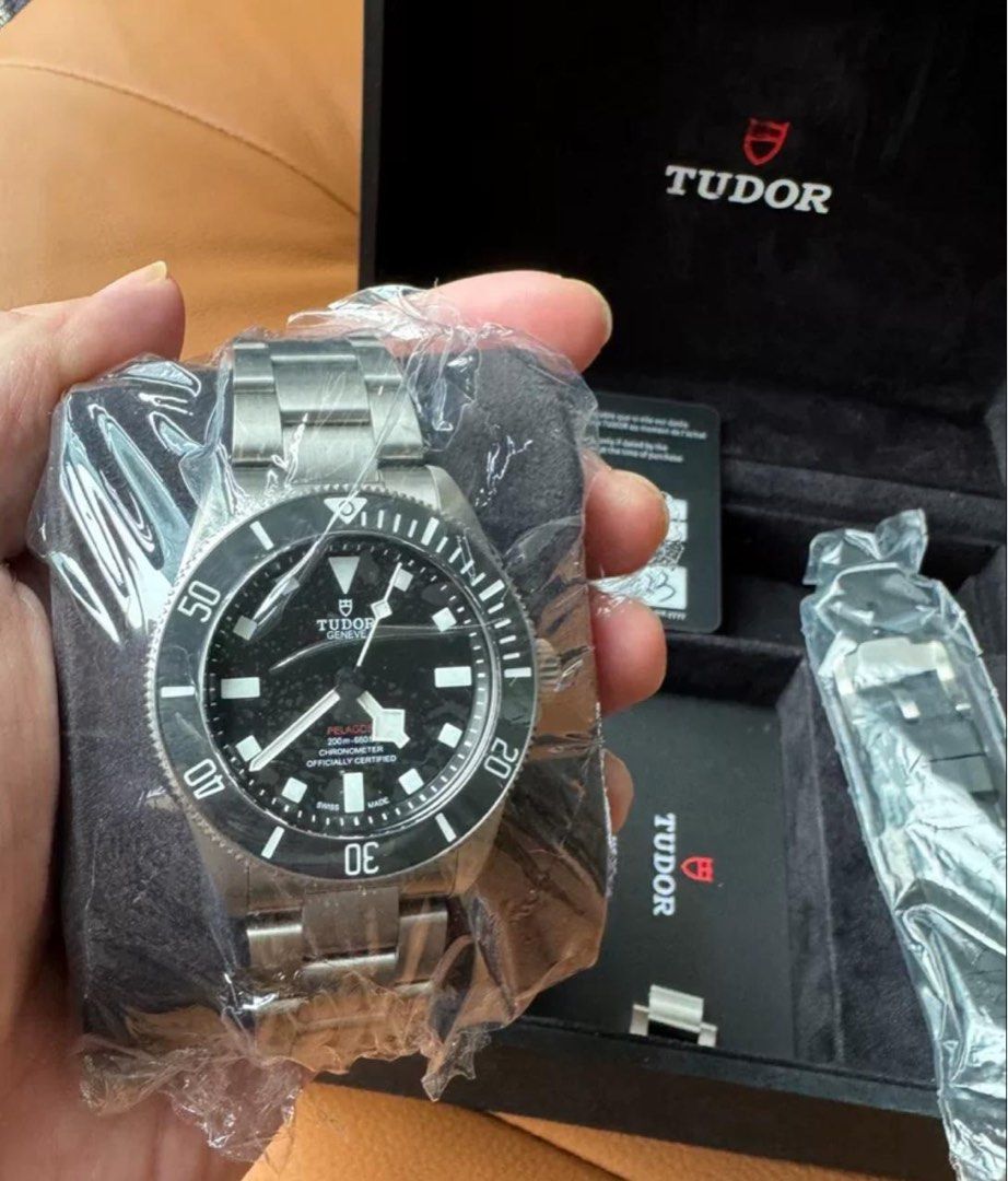 帝陀tudor 單紅 25407N PELAGOS 39 (又抵又新)