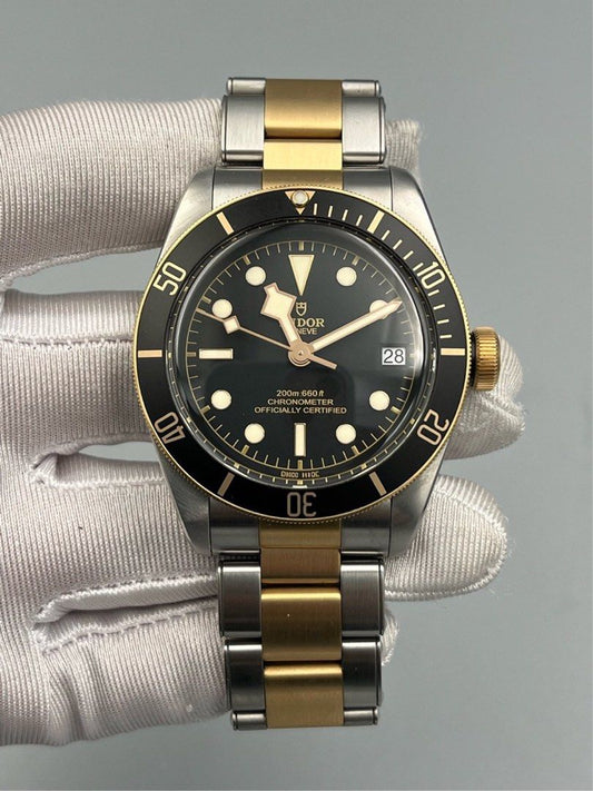 21年 全套 抵玩快走 間金帶 Tudor 帝陀 BLACK BAY S&G 79733
