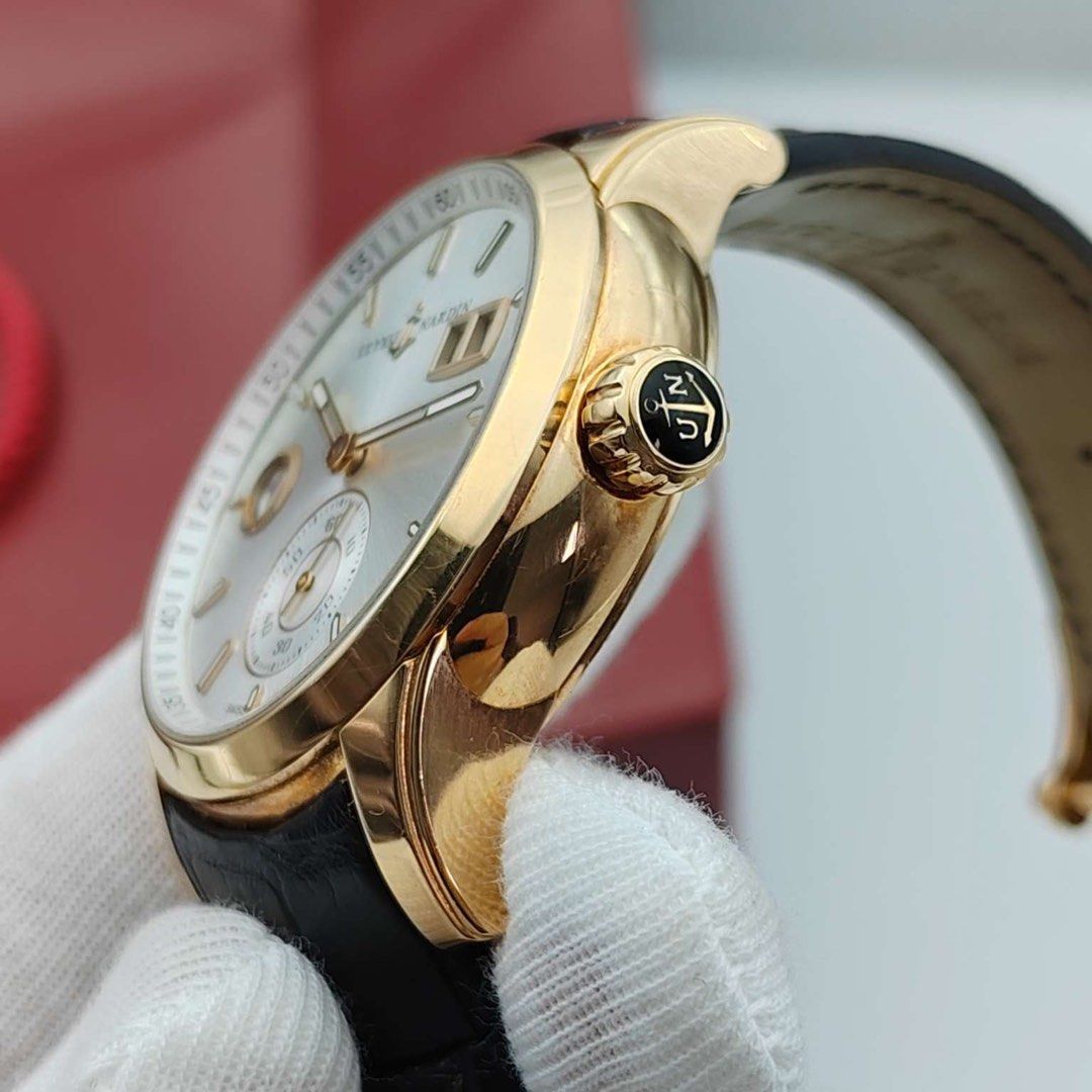 ULYSSE NARDIN 雅典複雜功能係列雙時區3346-126 (全套 超超超平 金)