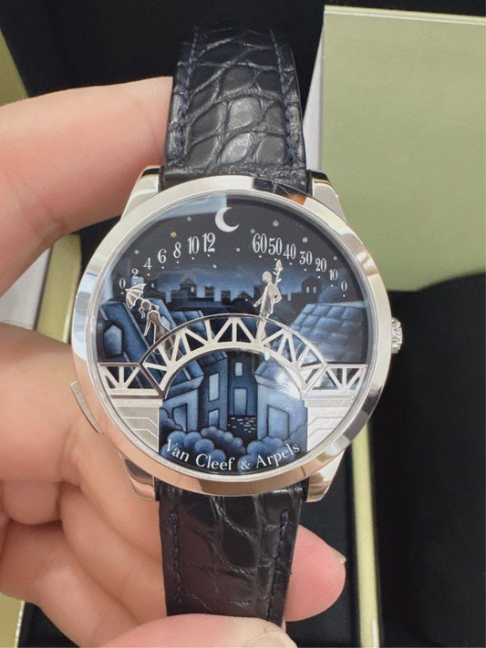 van cleef & arpels 詩意複雜功能 VCARO90000 情人橋 (全新未用 男裝版)