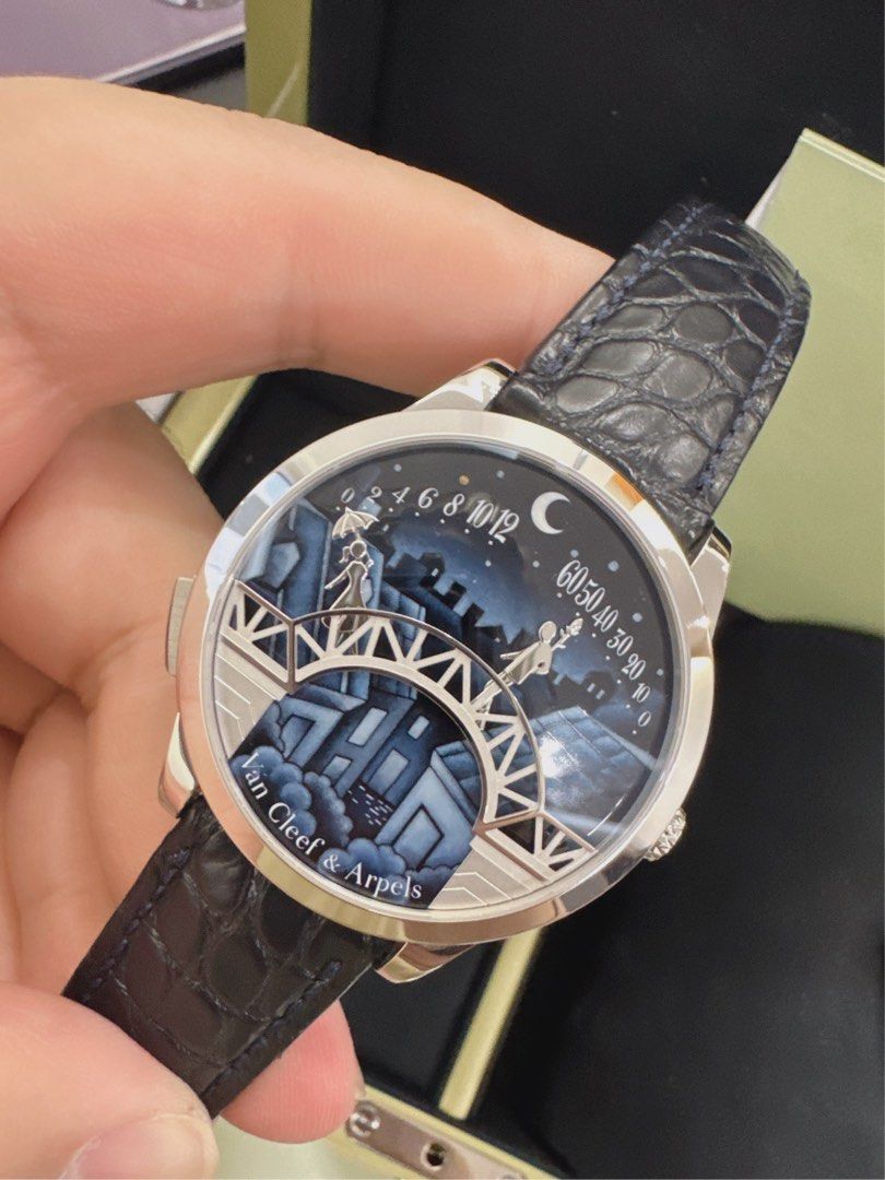 van cleef & arpels 詩意複雜功能 VCARO90000 情人橋 (全新未用 男裝版)
