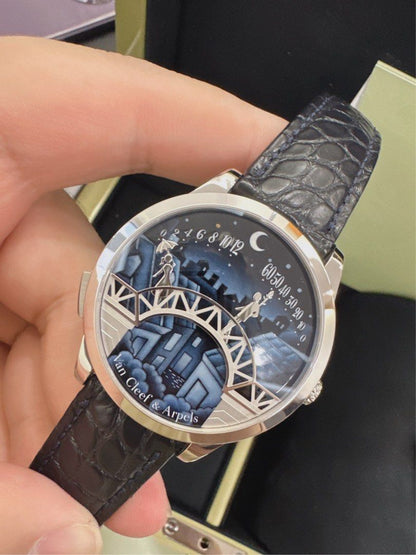 van cleef & arpels 詩意複雜功能 VCARO90000 情人橋 (全新未用 男裝版)