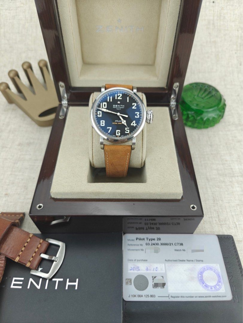 Zenith Pilot 03.2430.3000/21.C738 (抵玩無極限 真力時 真抵)